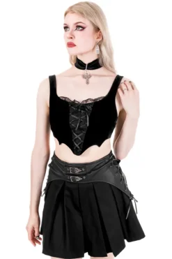TOP BATWING LACE UP-Restyle Best