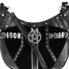 Torba worek "WITCHCRAFT HOBO BAG" torebka z pentagramem-Restyle Online
