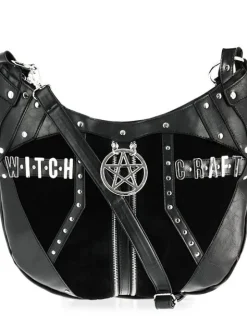 Torba worek "WITCHCRAFT HOBO BAG" torebka z pentagramem-Restyle Online