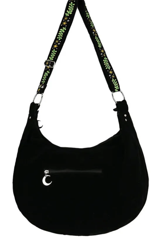 Torebka HERBAL hobo Bag Haftowana Paproć-Restyle Online