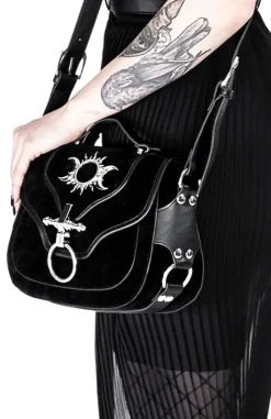 TRIPLE GODDESS BAG gotycka torebka z księżycem i słońcem-Restyle Best