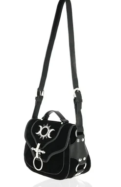 TRIPLE GODDESS BAG gotycka torebka z księżycem i słońcem-Restyle Best