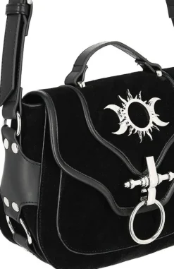 TRIPLE GODDESS BAG gotycka torebka z księżycem i słońcem-Restyle Best