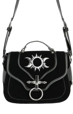 TRIPLE GODDESS BAG gotycka torebka z księżycem i słońcem-Restyle Best