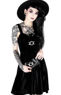 TRIPLE GODDESS podłużny portfel z księżycem i słońcem-Restyle Discount