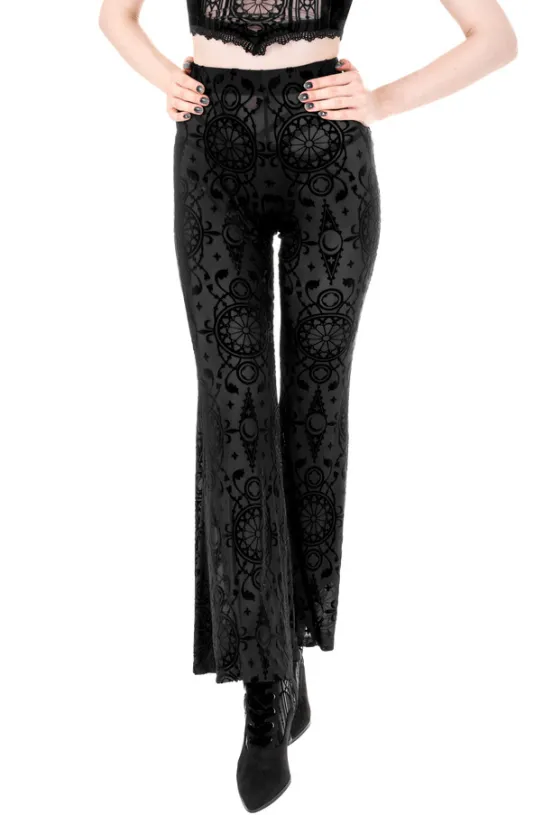 UNHALLOWED SPODNIE DZWONY-Restyle Sale