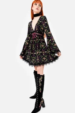 WILDERWOOD sukienka mini z wiskozy-Restyle Online